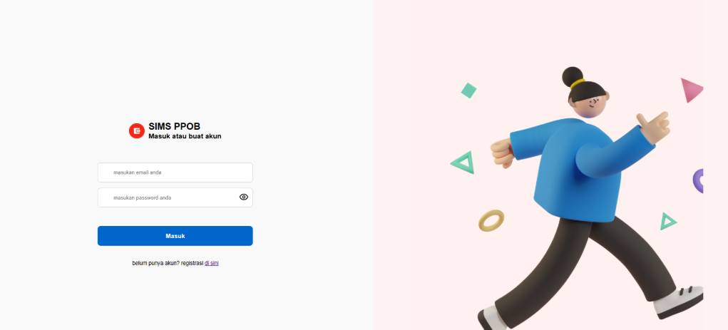 Website Payment Point Online Bank (PPOB)